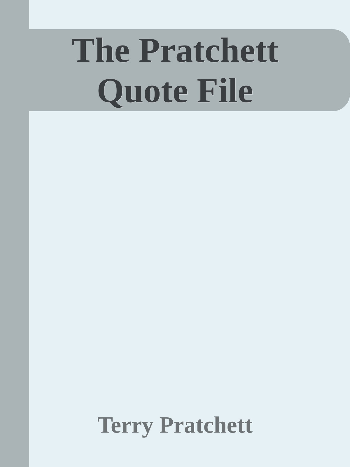 The Pratchett Quote File